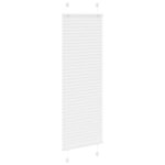 vidaXL plisovaná roleta biela 50x150 cm šírka látky 49,4 cm – Obrázok 3