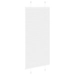 vidaXL plisovaná roleta biela 55x150 cm šírka látky 54,4 cm – Obrázok 4