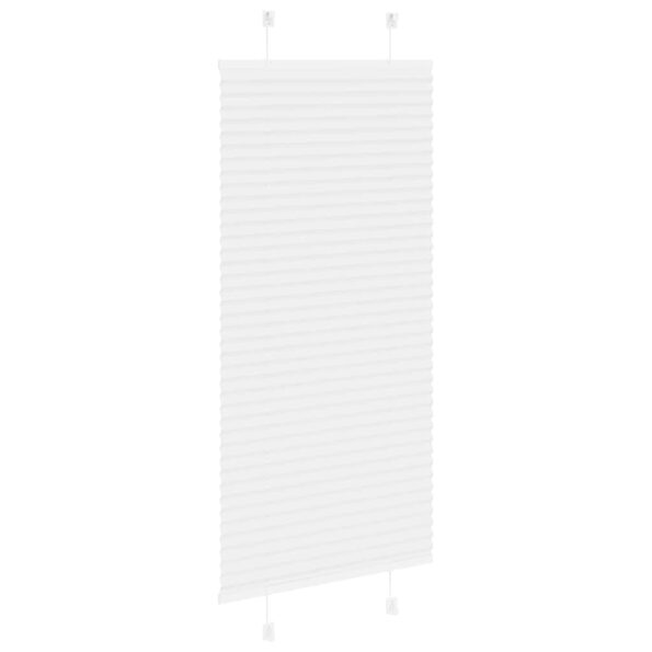 vidaXL plisovaná roleta biela 55x150 cm šírka látky 54,4 cm – Obrázok 4