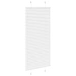 vidaXL plisovaná roleta biela 65x150 cm šírka látky 64,4 cm – Obrázok 3