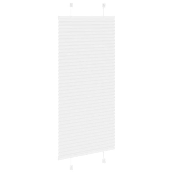 vidaXL plisovaná roleta biela 65x150 cm šírka látky 64,4 cm – Obrázok 4