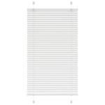 vidaXL plisovaná roleta biela 70x150 cm šírka látky 69,4 cm