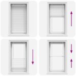 vidaXL plisovaná roleta biela 70x150 cm šírka látky 69,4 cm – Obrázok 7