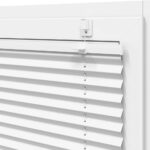 vidaXL plisovaná roleta biela 90x150 cm šírka látky 89,4 cm – Obrázok 10