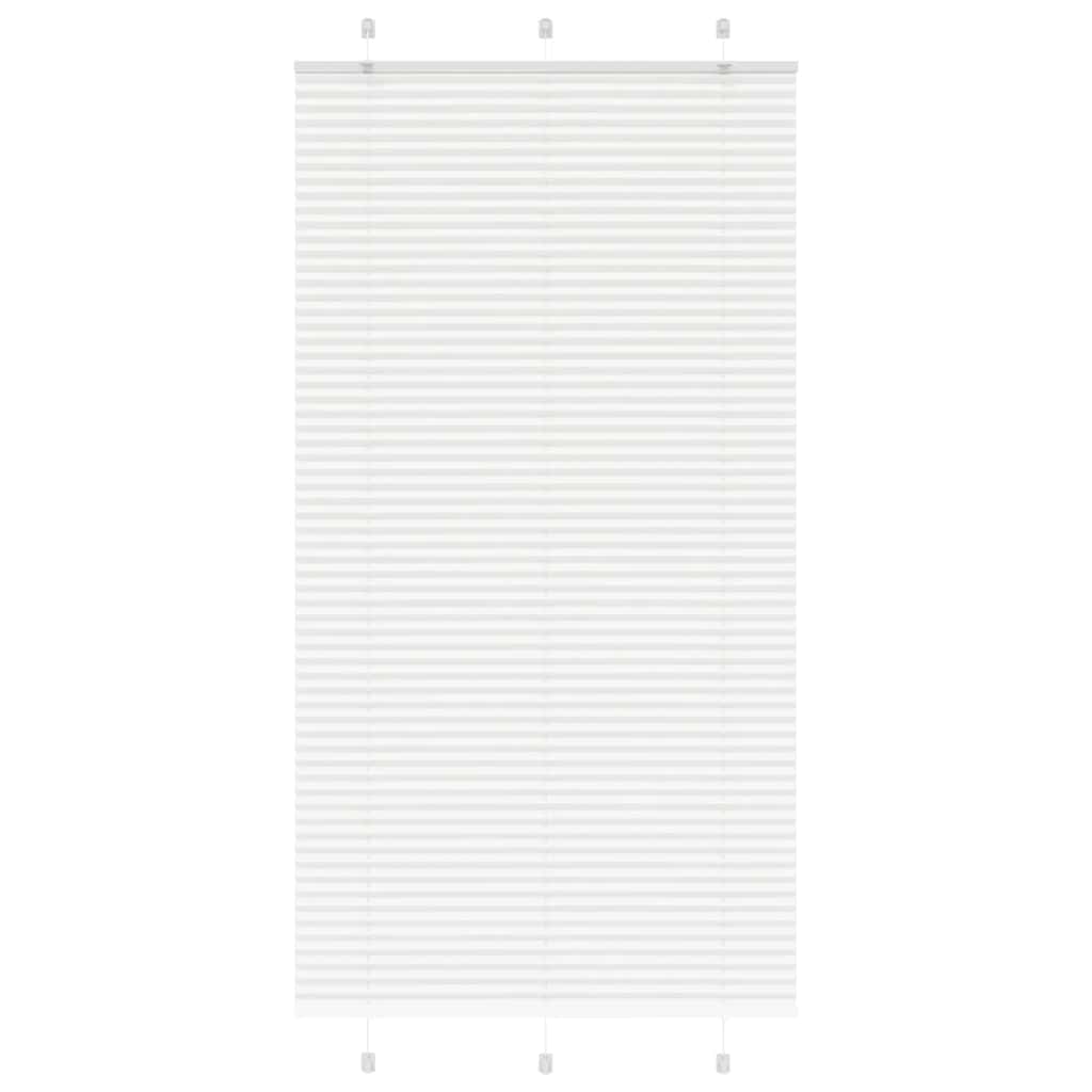VXL8721158358196_a_en_hd_1.jpg vidaXL plisovaná roleta biela 105x200 cm šírka látky 104,4 cm – Obrázok 1