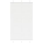 vidaXL plisovaná roleta biela 115x200 cm Šírka látky 114,4 cm