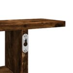 vidaXL Nástenné police 2 ks dymový dub 50x12x50 cm kompozitné drevo – Obrázok 9