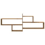 vidaXL Nástenná polica dub artisan 167,5x18x68 cm kompozitné drevo – Obrázok 4