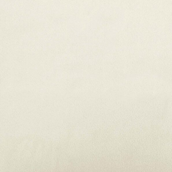 VidaXL Relaxačné kreslo so stoličkou Cream Velvet – Obrázok 11