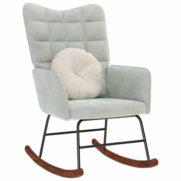 VXL8721158362575_m_en_hd_1.jpg vidaXL Hojdacie kreslo bledosivé zamatové – Obrázok 1