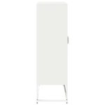 vidaXL Highboard White 68x39x123 cm Oceľ – Obrázok 7
