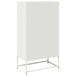 vidaXL Highboard White 68x39x123 cm Oceľ – Obrázok 8