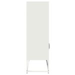 vidaXL Highboard White 68x39x123 cm Oceľ – Obrázok 7
