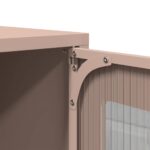 vidaXL Highboard Pink 68x39x107 cm Oceľ – Obrázok 10