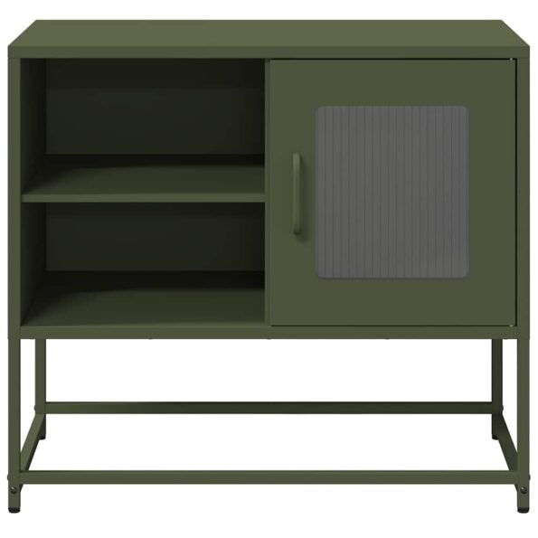 VXL8721158372246_g_en_hd_3.jpg vidaXL TV skrinka olivovozelená 68x39x60,5 cm oceľ – Obrázok 5