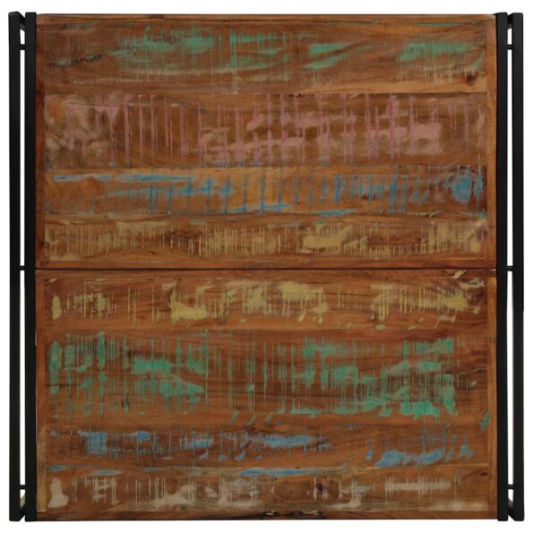 VidaXL Konferenčný stolík Viacfarebný Rekultivované masívne drevo – Obrázok 4