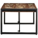 VidaXL Konferenčný stolík Viacfarebný Rekultivované masívne drevo – Obrázok 3