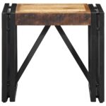 vidaXL konferenčný stolík 40x40x35 cm masívne hrubé drevo mango – Obrázok 2
