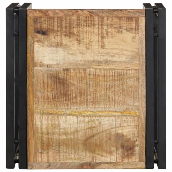 vidaXL konferenčný stolík 40x40x35 cm masívne hrubé drevo mango – Obrázok 4