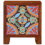 vidaXL Nočná skrinka 2 ks 40x30x45 cm Akácia z masívneho dreva – Obrázok 2