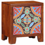 vidaXL Nočná skrinka 2 ks 40x30x45 cm Akácia z masívneho dreva – Obrázok 10