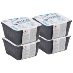 vidaXL absorbéry vlhkosti s náplňovými vreckami 4 ks 450 g