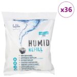 vidaXL Náplne absorbéra vlhkosti 36 ks 450 g