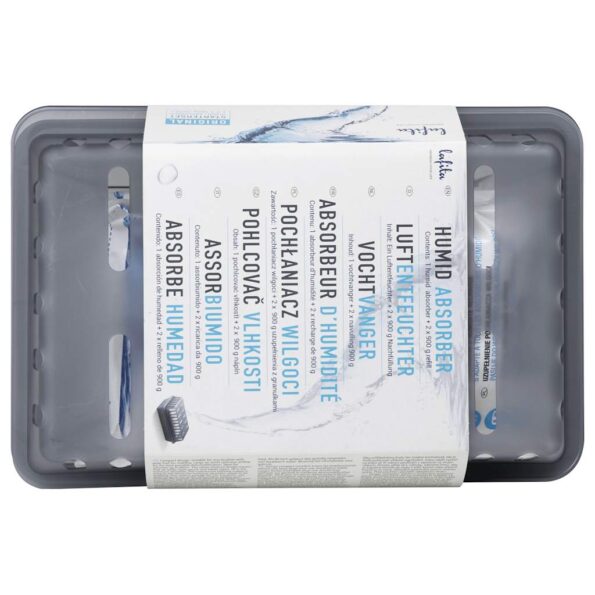 VidaXL Absorbéry vlhkosti s náplňovými vreckami 2 ks 900 g – Obrázok 8