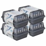 VidaXL Absorbéry vlhkosti s náplňovými vreckami 4 ks 900 g