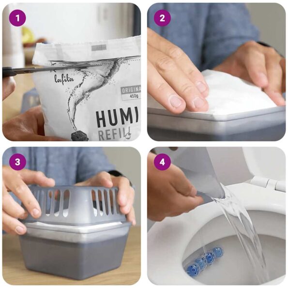 vidaXL Náplne absorbéra vlhkosti 18 ks 900 g – Obrázok 2