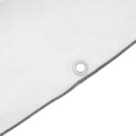 vidaXL Priehľadná plachta s okami 6x12 m Polyetylén – Obrázok 7