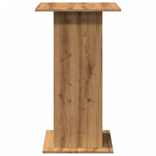 vidaXL Barový stôl s policami dub artisian 60x60x102 cm kompoz. drevo – Obrázok 5