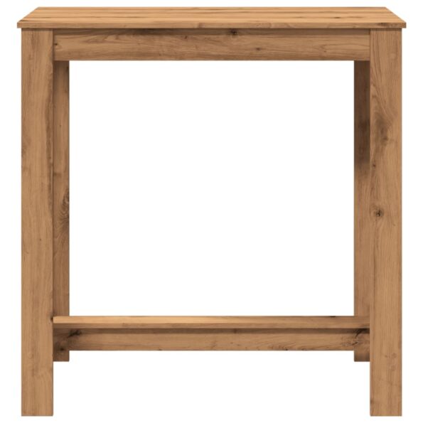VXL8721158387059_g_en_hd_2.jpg vidaXL Barový stôl dub artisan 102x50x103,5 cm kompozitné drevo – Obrázok 4