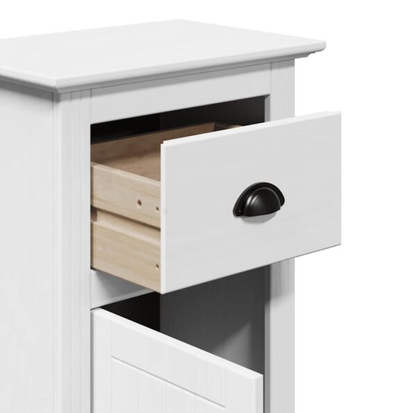 vidaXL Kúpeľňová skrinka "BODO" Biela 44x30x90 cm – Obrázok 7