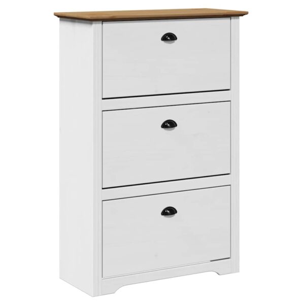 VXL8721158392886_a_en_hd_1.jpg VidaXL Stojan na topánky "BODO" Biela a hnedá 80x35x118 cm – Obrázok 2