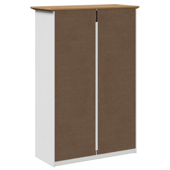 VXL8721158392886_g_en_hd_5.jpg VidaXL Stojan na topánky "BODO" Biela a hnedá 80x35x118 cm – Obrázok 7