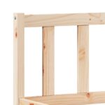 vidaXL Extra dlhá posteľ bez matraca 200x220 cm masívna borovica – Obrázok 7