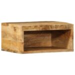 vidaXL TV skrinka na stenu 40x30x19 cm masívne hrubé drevo mango – Obrázok 3