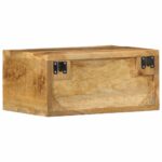 vidaXL TV skrinka na stenu 40x30x19 cm masívne hrubé drevo mango – Obrázok 6