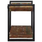 vidaXL nástenná polica Viacfarebné recyklované masívne drevo – Obrázok 5