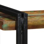 vidaXL nástenná polica Viacfarebné recyklované masívne drevo – Obrázok 9