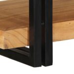 vidaXL Nástenná polica 90x33x45 cm Akácia z masívneho dreva – Obrázok 11