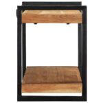 vidaXL Nástenná polica 90x33x45 cm Akácia z masívneho dreva – Obrázok 5