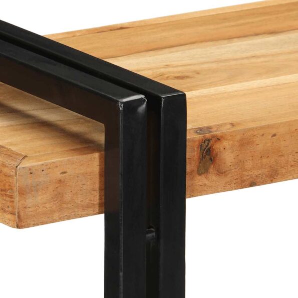 vidaXL Nástenná polica 90x33x45 cm Akácia z masívneho dreva – Obrázok 8