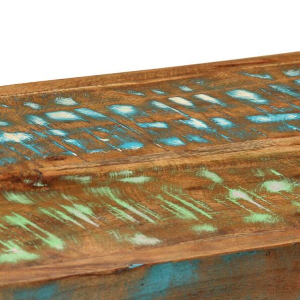 vidaXL nástenná polica Viacfarebné recyklované masívne drevo – Obrázok 10