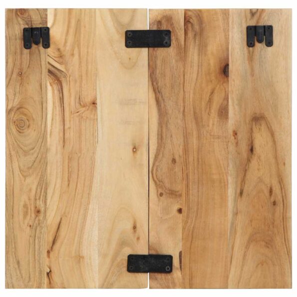 vidaXL Nočný stolík 50x27x50 cm, akáciový masív – Obrázok 4