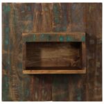 VidaXL Nočná skrinka Viacfarebná Rekultivované masívne drevo – Obrázok 2