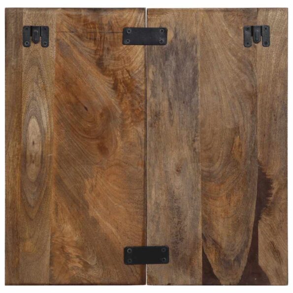 VidaXL Nočná skrinka Viacfarebná Rekultivované masívne drevo – Obrázok 4