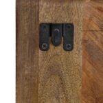 VidaXL Nočná skrinka Viacfarebná Rekultivované masívne drevo – Obrázok 6