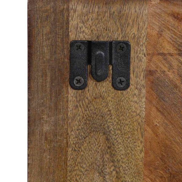 VidaXL Nočná skrinka Viacfarebná Rekultivované masívne drevo – Obrázok 6